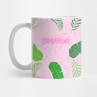 Tropical Leaves Mug